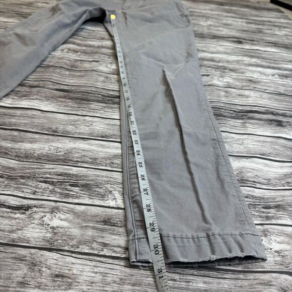 American Eagle Outfitters Flex Men's Slim Fit Light Grey Gray Chinos 29 x 34 Zip - Picture 13 of 13
